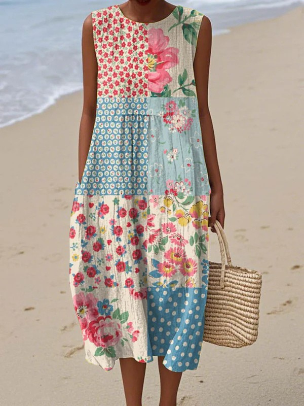 Patchwork Floral / 3XL