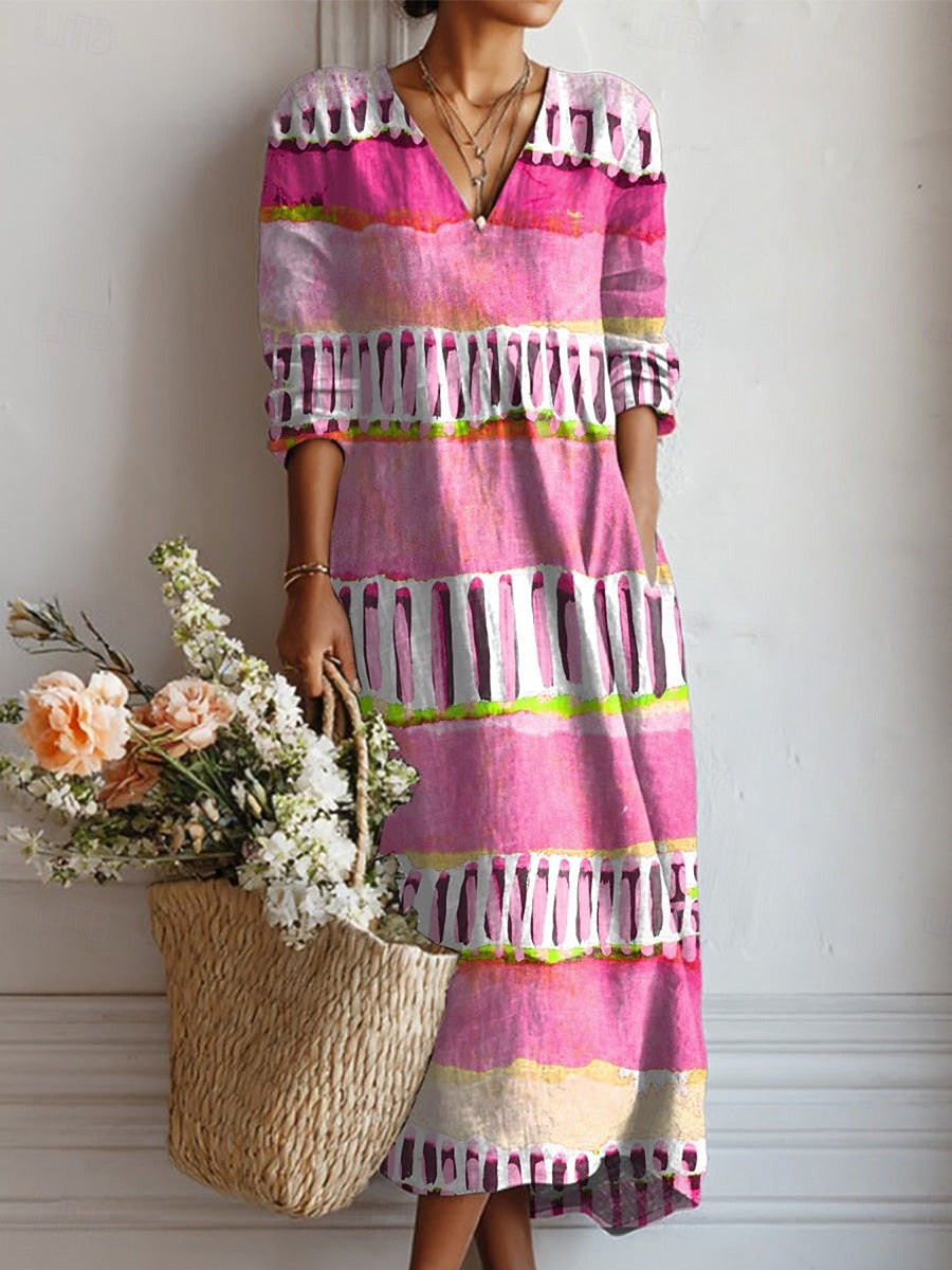 Pink Striped / 4XL